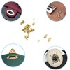 120 pcs Nickel Plated Tip Screws Pointed Cross Slot Leather