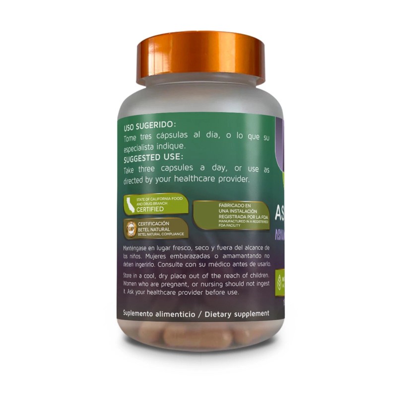 Betel Natural Premium Ashwagandha Capsules by Betel Natural - Relax