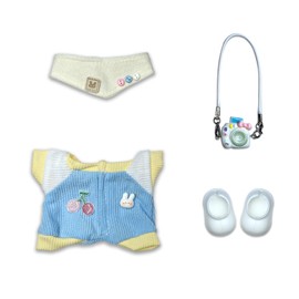 17cm Doll Clothes Set Fashion Doll Clohtes with Accessories of Doll Clothing Suitable for Various Outfits of Dolls (Style C)