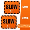 Flutesan 3 Pcs Slow Sign Traffic Cone Sign Road Sign