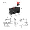 DIGISHUO 10pcs Micro Limit Switch KW12-3 AC 250V 5A SPDT