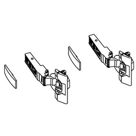 KOHLER 1215253 Verdera Slow-Close Hinge Kit Genuine Part, Unfinished