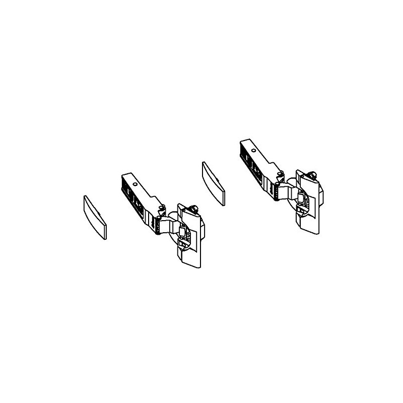 KOHLER 1215253 Verdera Slow-Close Hinge Kit Genuine Part, Unfinished