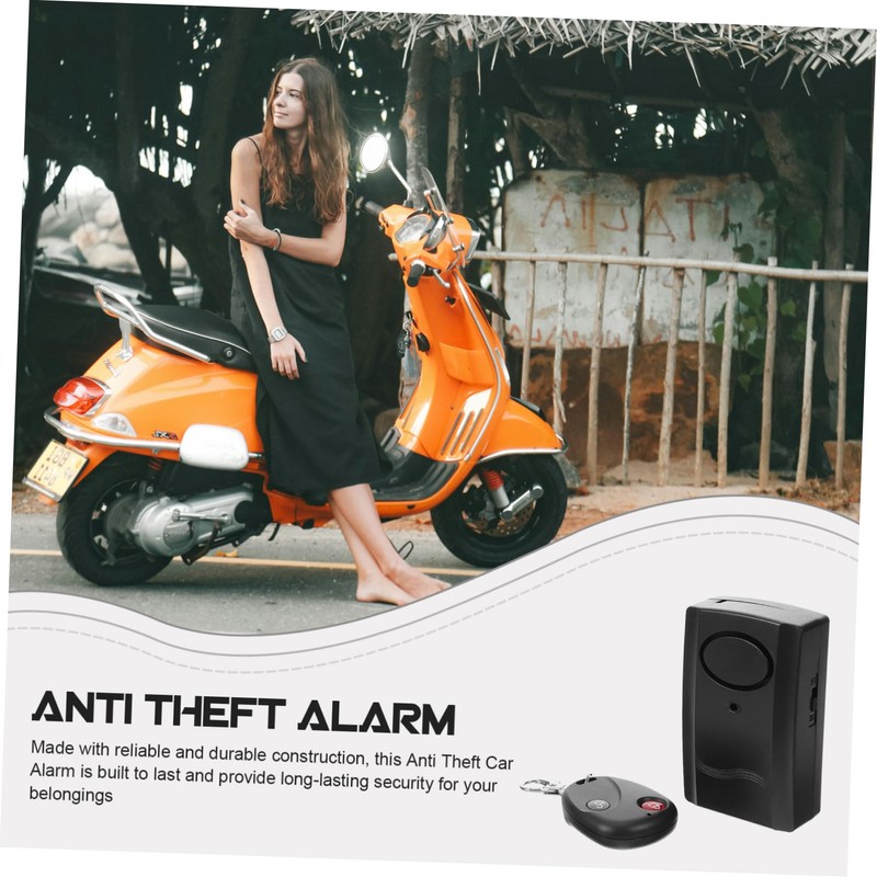 ULTECHNOVO Cordless Vibration Security Alarm Theft Alarm for Motorcycle Motion