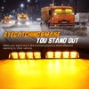 OPPBUY Strobe Light for Trucks,High Bright 48 LEDs Interior Dash