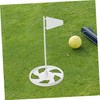 Mikinona 1 Set Portable Golf Putting Trainer Set Lightweight Practice