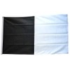 Flaggenfritze® Black and White Flag 90 x 150 cm