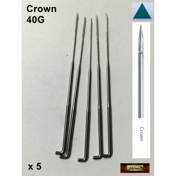 Morezmore M00911x5 MOREZMORE 5 Felting Needle 40G FINE CROWN for