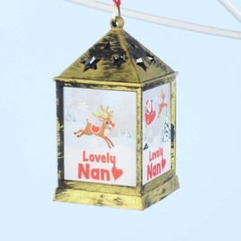 Mulberry Studios Starlight Lantern Christmas Tree Hanger Family & General Lovely Nan