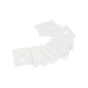 PATIKIL 30pcs 4mm Hole High Hardness Alumina Ceramic Sheet Cooling