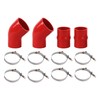 FGJQEFG Heavy Duty Silicone Intercooler Boot Kit Compatible with Dodge