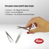 Clauss Nail Care Set with Scissors, File and Tweezers |