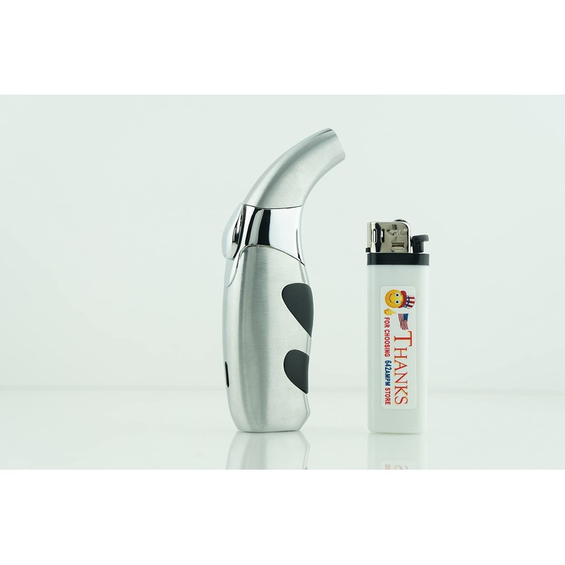 2 Items Scorch Metal 45 Degree Refillable Adjustable Flame Jet
