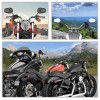 sinocea0 Black Rear View Mirrors For Harley Davidson Electra Glide