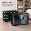 2Pcs 52L Medium Storage Bags | Heavy Duty Moving Bags