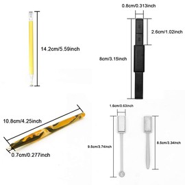 8 Piece Nail Magnet Tool Set Magnetic Pen Manicure Nail Art Tool DIY Magic 3D Magnet Cat Eyes Polish UV Gel