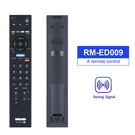 RM-ED009 Ersatz Fernbedienung passend für Sony LCD TV Bravia Kompatibel mit KDL-32V4000 KDL-32D3000 KDL-32S3000 KDL-32U3000 KDL-40D3500 KDL-32T3000