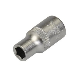 Silverline 438281 Socket 1/4" Drive 6pt Metric, 10 mm