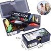 PLUSINNO Fishing Lures Baits Tackle Including Crankbaits, Spinnerbaits, Plastic Worms,