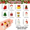 Miniature Christmas Tree Pendants, Pack of 30 Christmas Tree Decorations