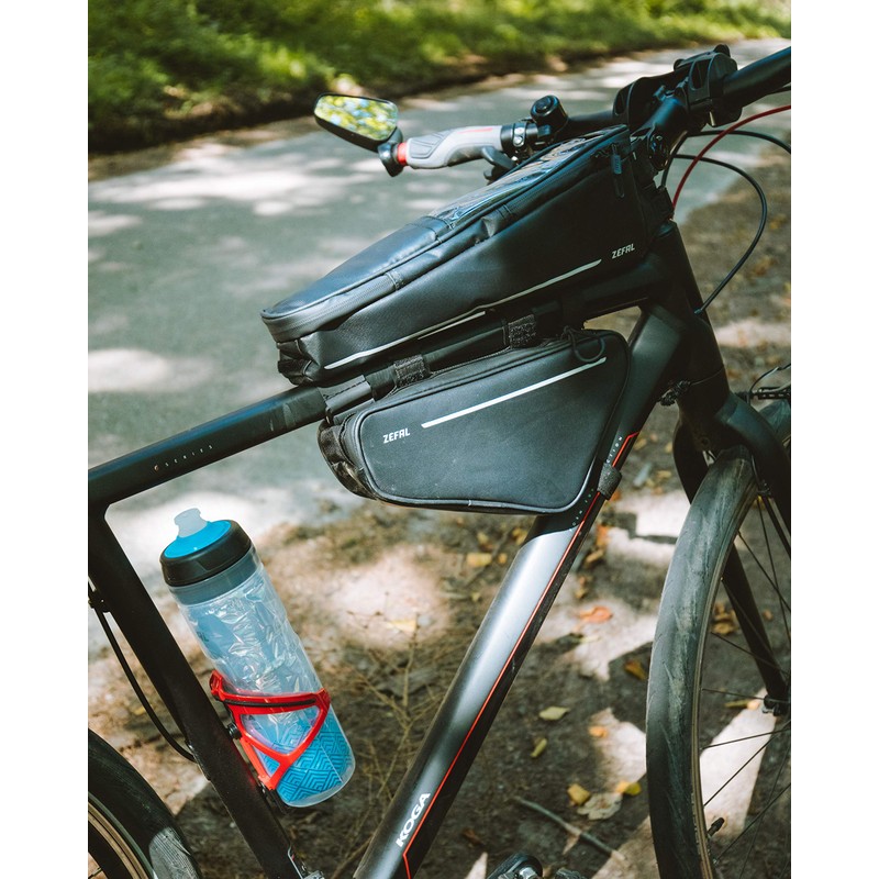 Zefal 1667 Insulated Drink Bottle, ARCTICA PRO 55, Silver/Blue, 19.7