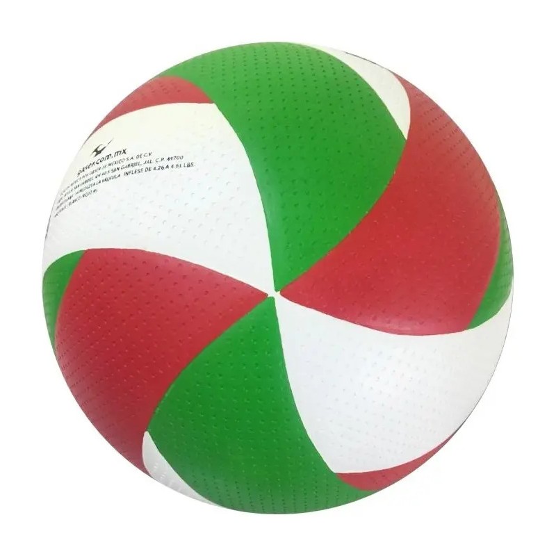 Balón Vóleibol Max Pro 5000 No.5 Gaser Color BlancoRojoVerde