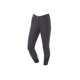 Dublin Prime Gel Full Seat Breeches Ladies (Navy Plaid, 16/34")