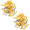 4 x 40mm Countersunk Screws And Wall Raw Plugs For