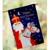 Ornament Collection Saint Nicholas Day House Flag Winter Wonderland Snowflake