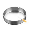 SteelFever Set of 4 10 cm Stainless Steel Ashtray Modern