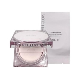 Clio Kill Cover Mesh Glow Cushion Special Set (Main Product + Refill) gs - 04 Ginger / 클리오 킬커버 메쉬글로우 쿠션 기획세트 (본품+리필) gs - 04 진저