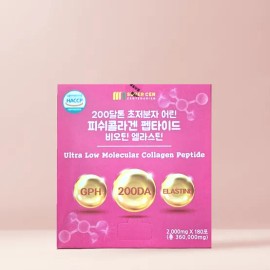 Golden Herb 200 Dalton Fish Collagen Fish Peptide Low Molecule 180 Packets 1 Box / 골든허브 200달톤 피쉬 콜라겐 어류 펩타이드 저분자 180포 1박스