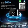 2025 Wireless carplay Adapter for iPhone/Android - Fast Connection,No Latency,Hands-Free