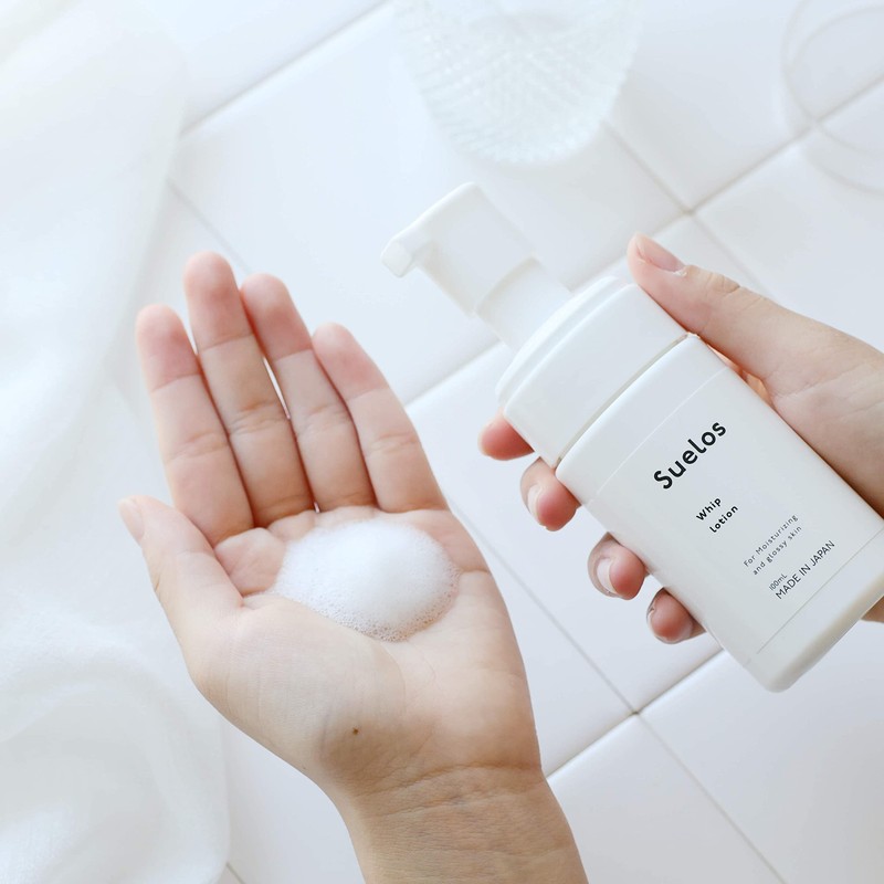 Whipped lotion, All-in-one Cosmetic with Sticky Foam
