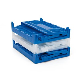 Tayg 204029 Stackable and Foldable Storage Bin mod. 54P, Blue