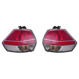 For Nissan Rogue Tail Light Assembly 2014 2015 2016 Pair Driver and Passenger Side Outer DOT Certified NI2804102 + NI2805102