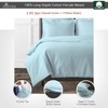 Pizuna Percale Cotton Twin Duvet Cover Set, 100% Long Staple