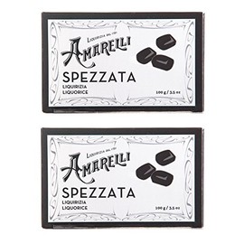 Amarelli - Spezzata Liquorice with its distinctive flavour - 2 x 100 g