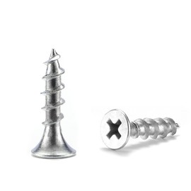 #6 x 3/4" Drywall Screws 250Pcs Carbon Steel Flat Head Fast Self Tapping Wood Screws by SG TZH