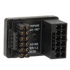 ATX 16Pin Male to 16pin Female 180 Degree Angled Adapter