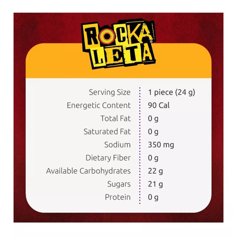 Sonrics - Rockaleta (Spicy Lollipops with Gum Center) 1pk/20ct **MEXICAN