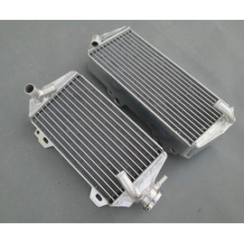 FOR Suzuki RMZ450 RMZ 450 2008-2015 09 10 11 12 13 14 15 Aluminum radiator & Y hose (BLUE)