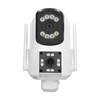 Outdoor WiFi Surveillance Camera 2 Lens Security PTZ IP Cam