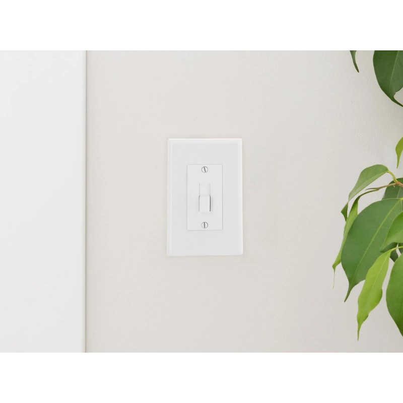TayMac Masque Revive White Wall Plate Cover Electrical Outlet Switch