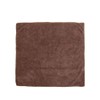 uxcell Brown 300gsm Microfiber Absorbent Towel Car Home Washing Clean