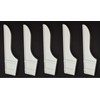 JSP Manufacturing Black or White Dock Piling Line Holder Hook