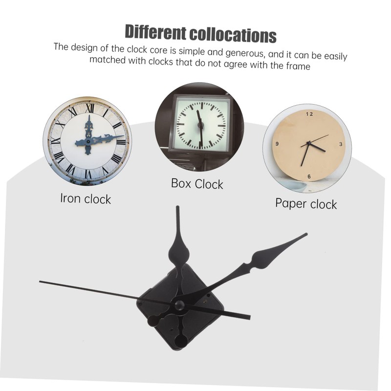 Outanaya 2Sets High Torque Clock Movement Replacement Parts DIY Clock