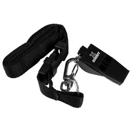 Summit Pealess Referees Whistles with Lanyard