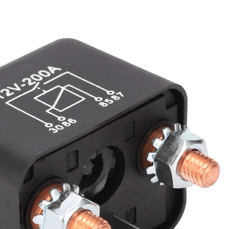 Start Relay Small 200A Normally Open 4 Pin Automotive Marine
