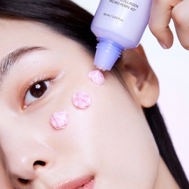 SNP Collagen PDRN Panthenol Bounce Up Quick Light Dual Moisturizing Cream 60ml, 1 piece / Snp 콜라겐 PDRN 판테놀 바운스업 속광 듀얼 수분크림 60ml, 1개